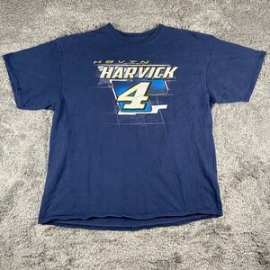 Stewart-Haas Racing Kevin Harvick Shirt Mens 2XL‎ Navy Blue 2016 Race Schedule